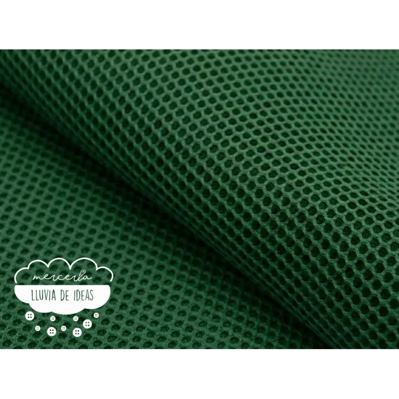 Tejido Mesh 3D Verde 