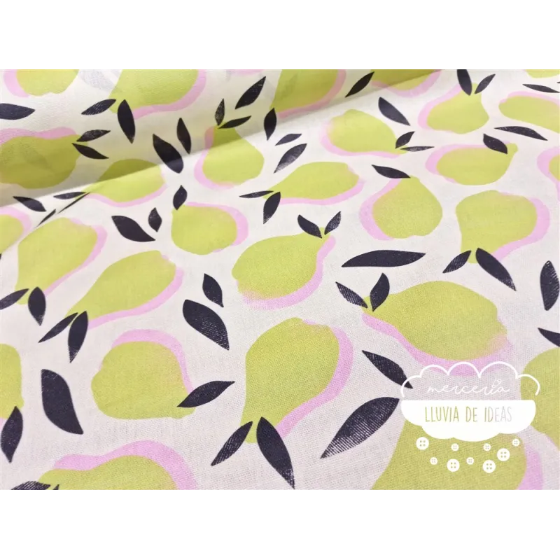 Mantelería antimanchas Peras