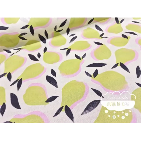 Mantelería antimanchas Peras