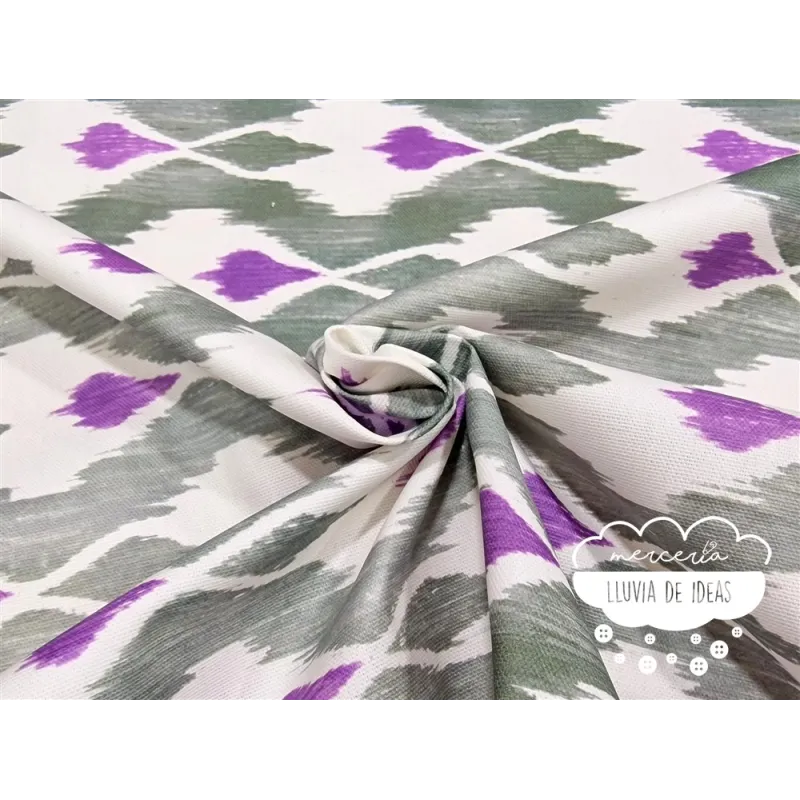 Mantelería antimanchas Lengua mallorquina verde