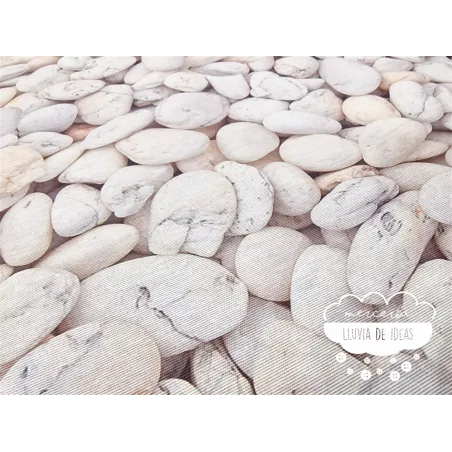 Mantelería antimanchas Piedras