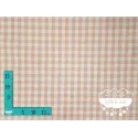 Mantelería antimanchas Vichy cuadros rosa