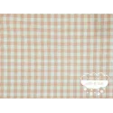Mantelería antimanchas Vichy cuadros rosa