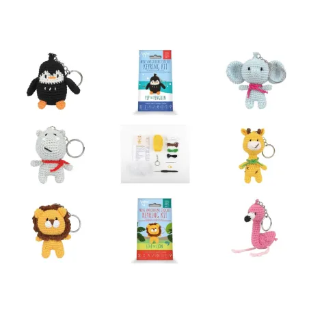 Kit Llavero mini amigurumi Anchor