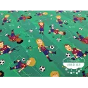 Algodón estampado Fútbol Barcelona
