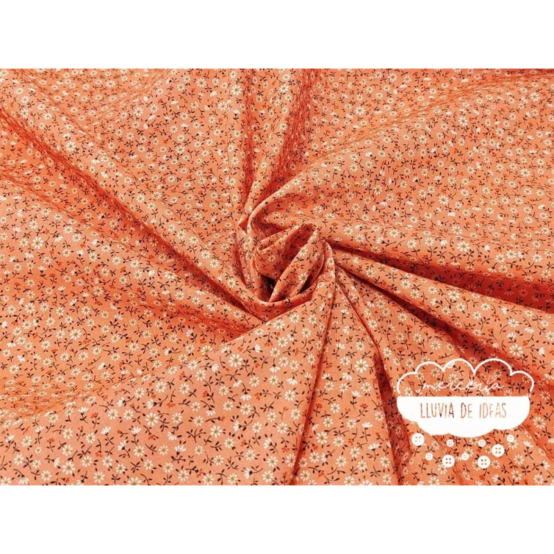 Algodón Flores Margaritas mini