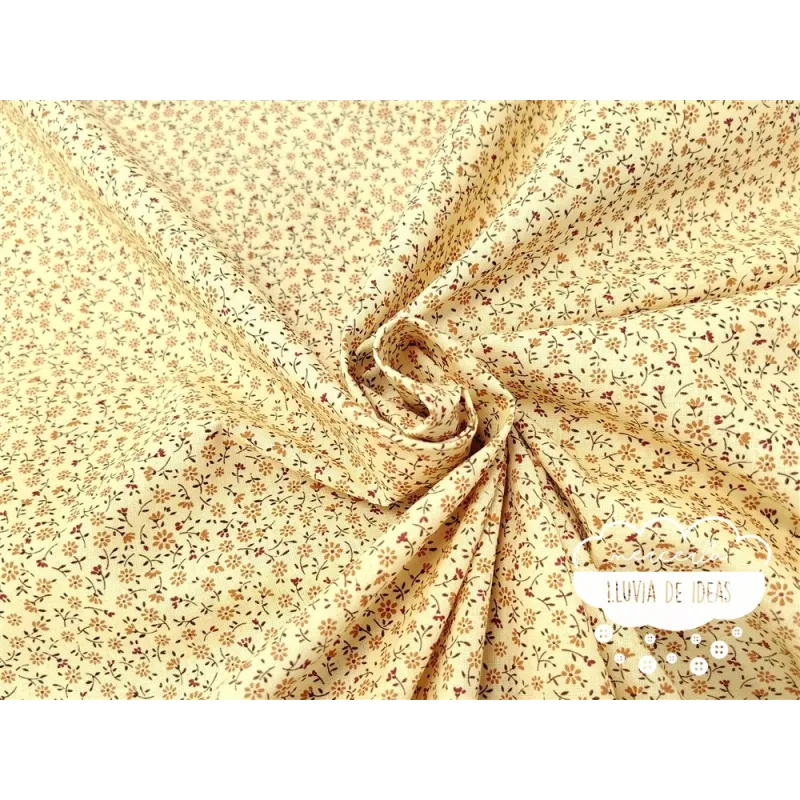 Algodón Flores Margaritas mini