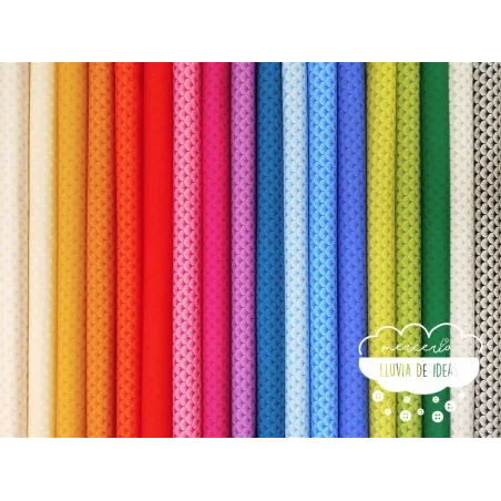 Algodón estampado Hojas