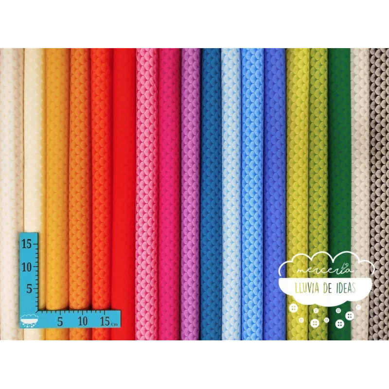 Algodón estampado Hojas