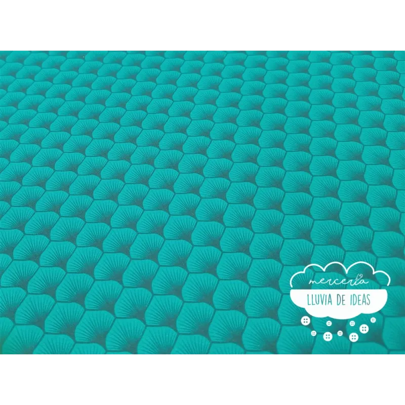 Algodón estampado Hojas