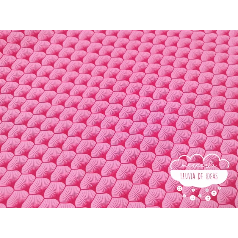 Algodón estampado Hojas