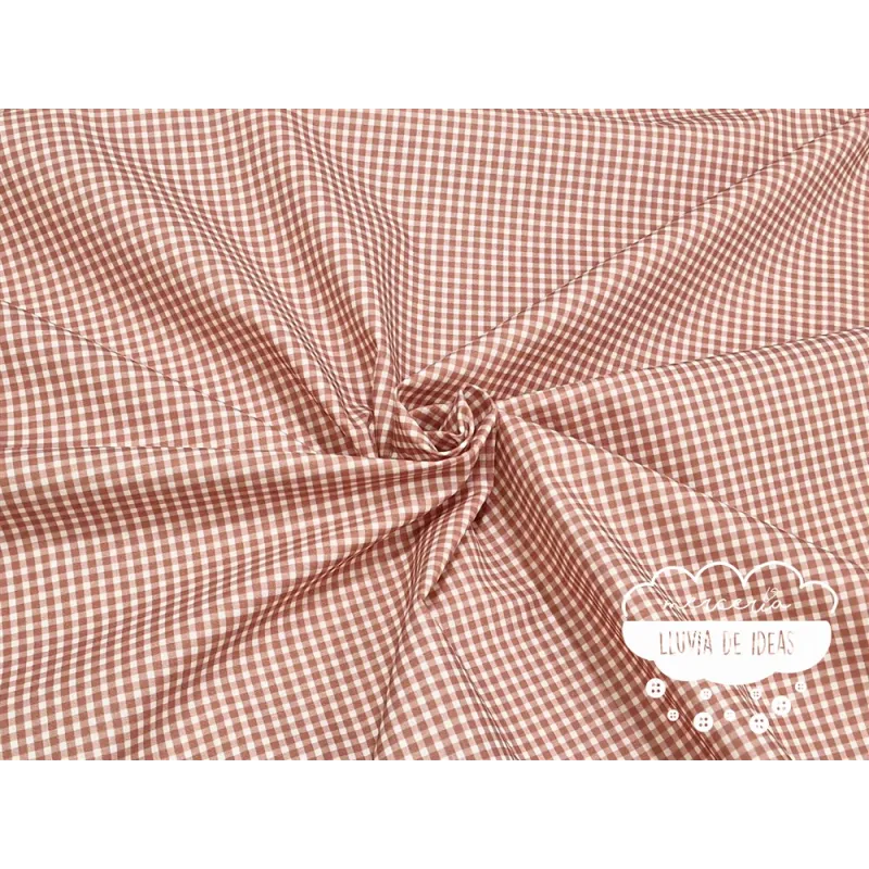 Algodón coordinado Teja