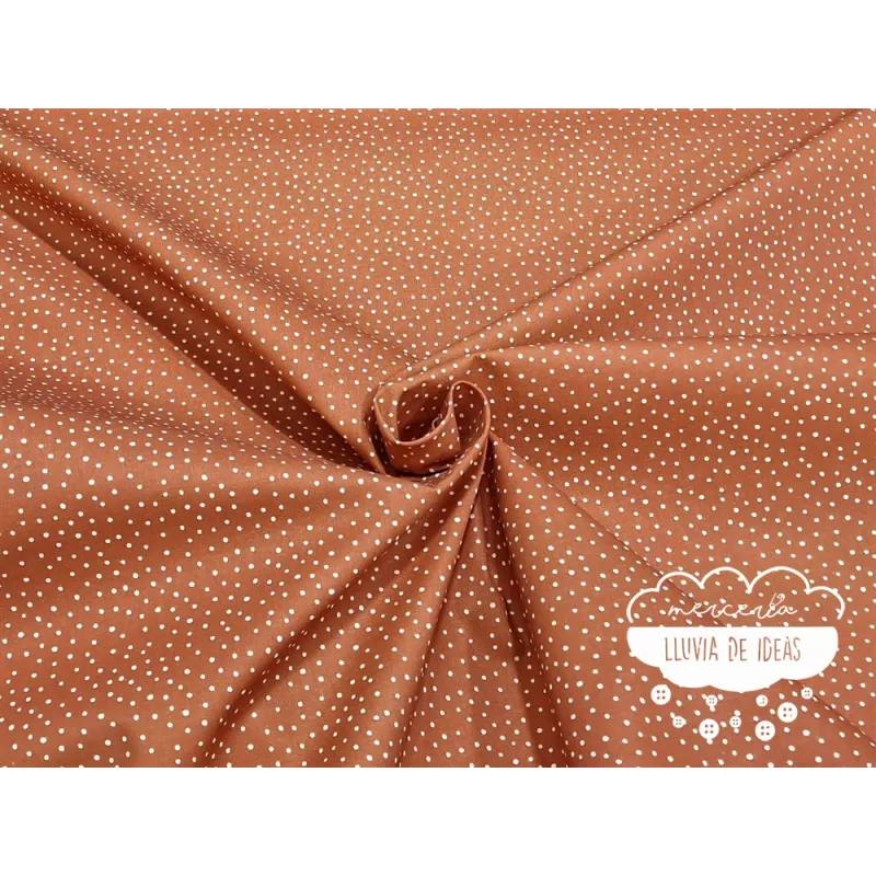 Algodón coordinado Teja