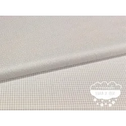 Algodón coordinado Gris
