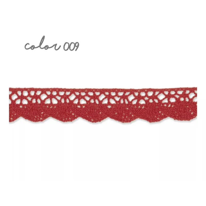 Puntilla bolillo 15 mm. Serie Candela 