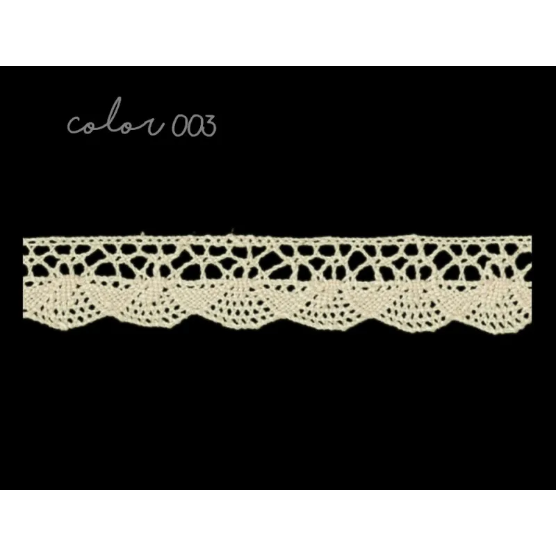 Puntilla bolillo 15 mm. Serie Candela 