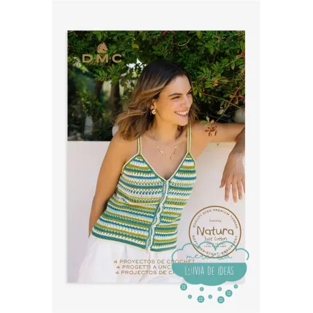 Revista Crochet DMC 4 proyectos