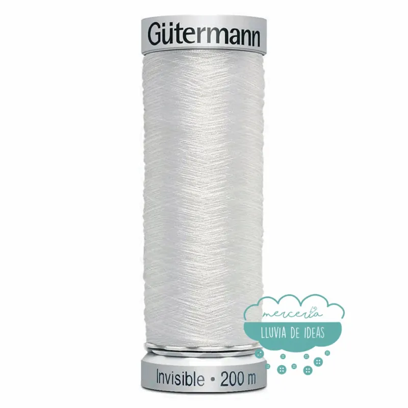 Hilo transparente invisible Gütermann