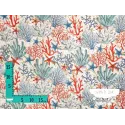 Mantelería antimanchas Corales