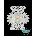 Aplicación bordada Flor Guipur Gisela