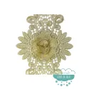 Aplicación bordada Flor Guipur Gisela