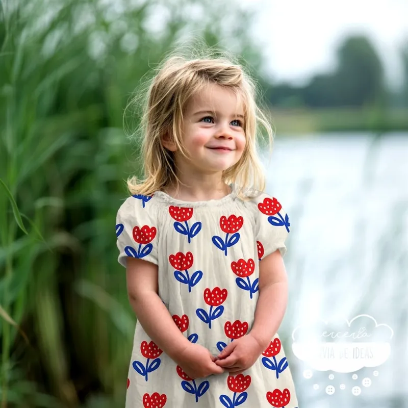 Algodón estampado Holanda