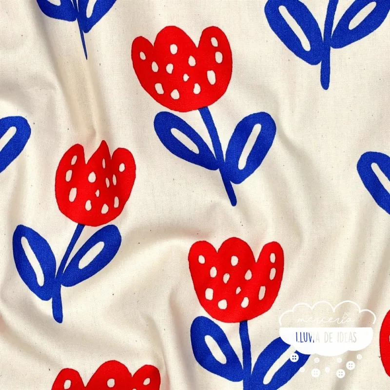 Algodón estampado Holanda
