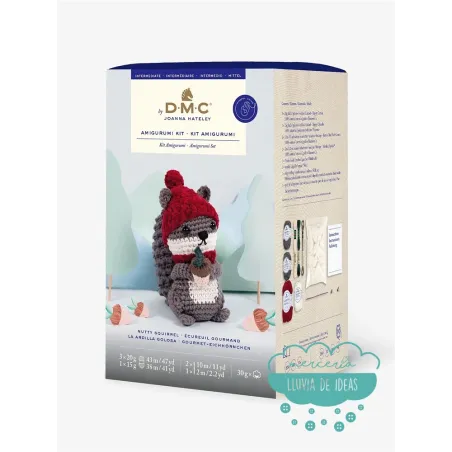 Kit Amigurumi Ardilla Golosa DMC