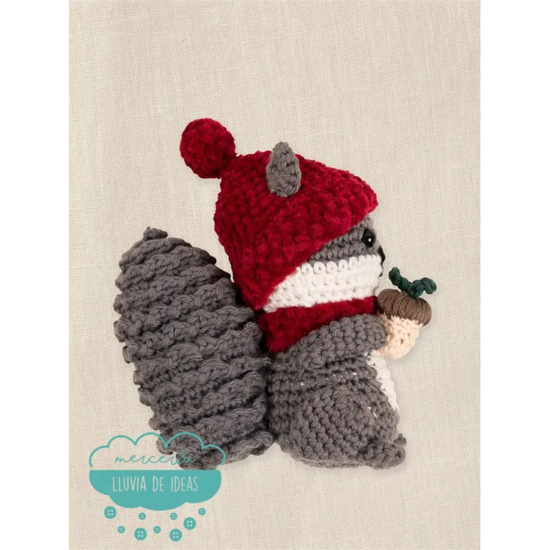 Kit Amigurumi Ardilla Golosa DMC