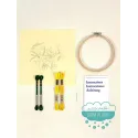 Kit bordado Mimosas DMC
