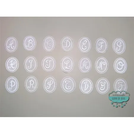 Aplicación - Letras de guipur