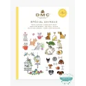 Mini libro punto de cruz Animales DMC