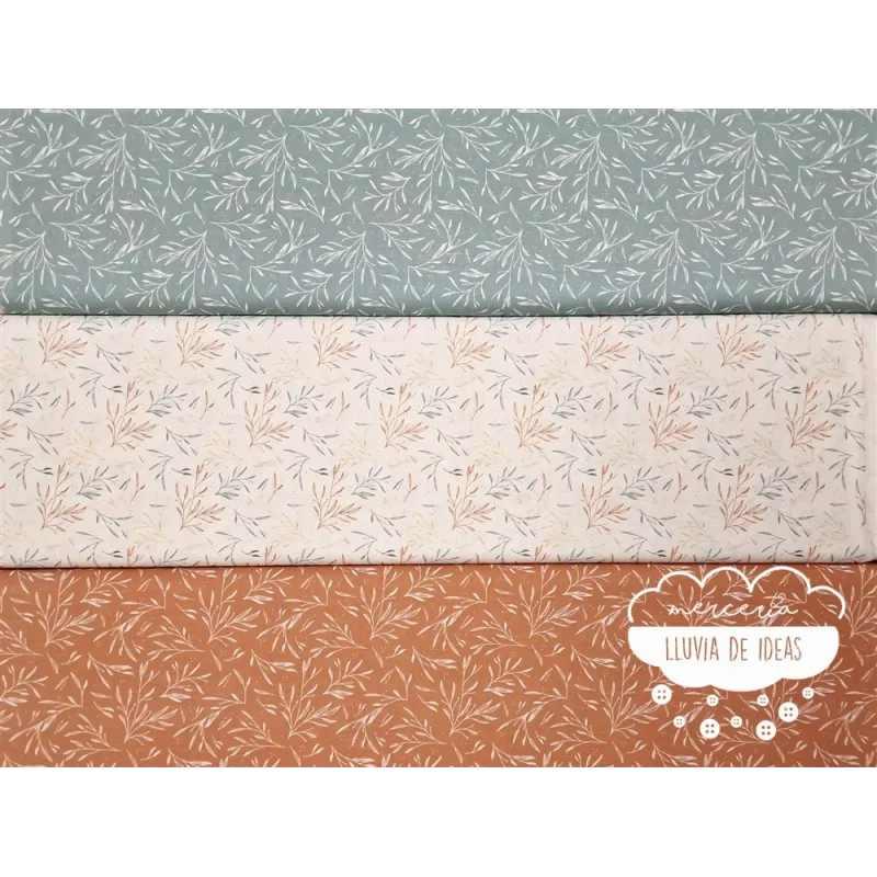 Algodón estampado Ramas