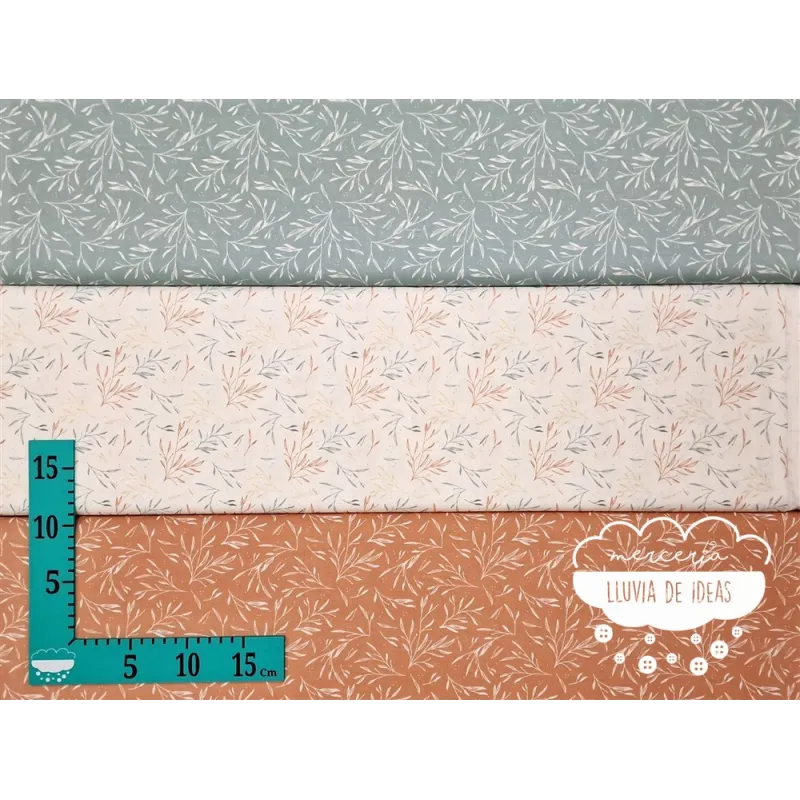 Algodón estampado Ramas