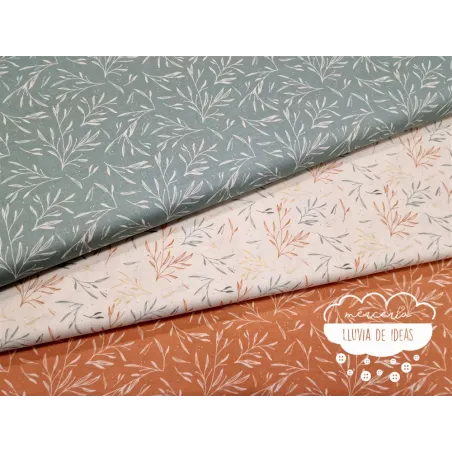Algodón estampado Ramas