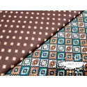Algodón estampado Dakota