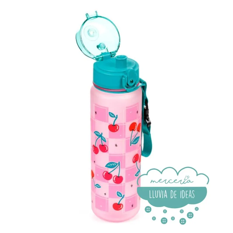 Botella de agua Cerezas 600 ml