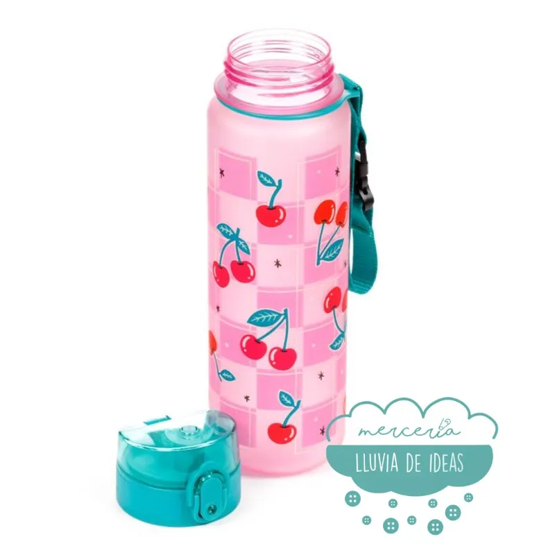 Botella de agua Cerezas 600 ml