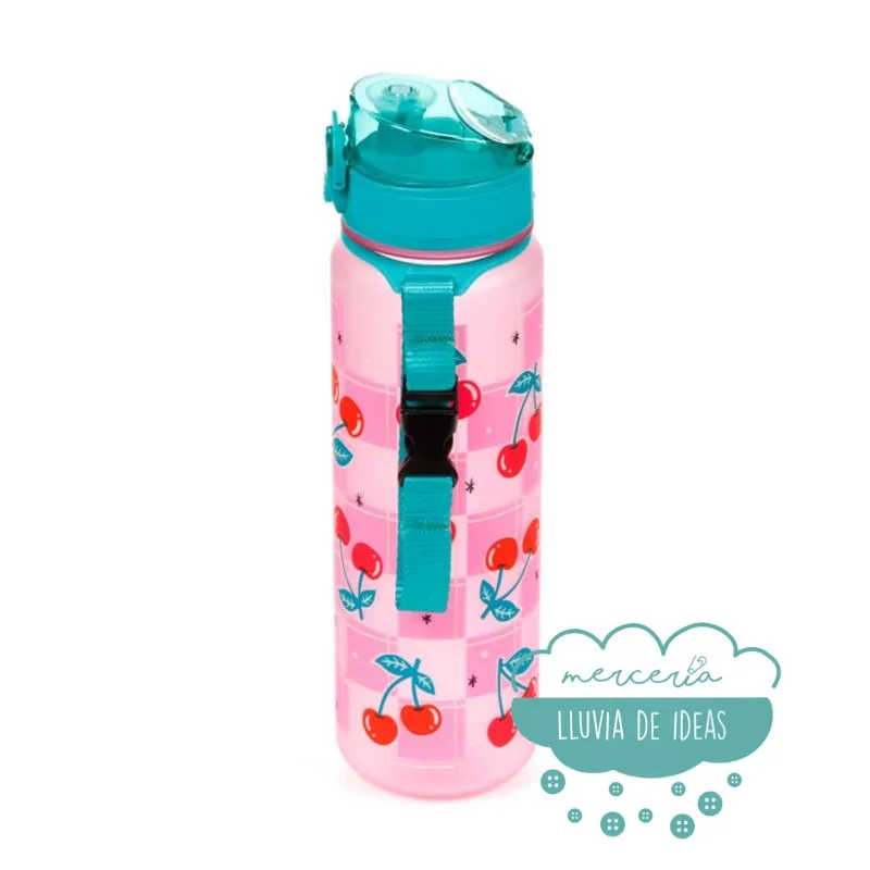Botella de agua Cerezas 600 ml