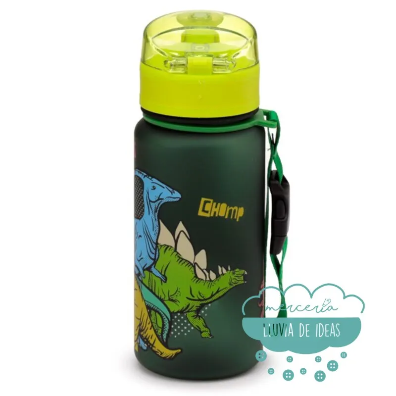 Botella de agua Dinosaurios 350 ml