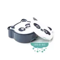 Set de 3 Tuppers infantiles o Fiambreras Panda kawaii