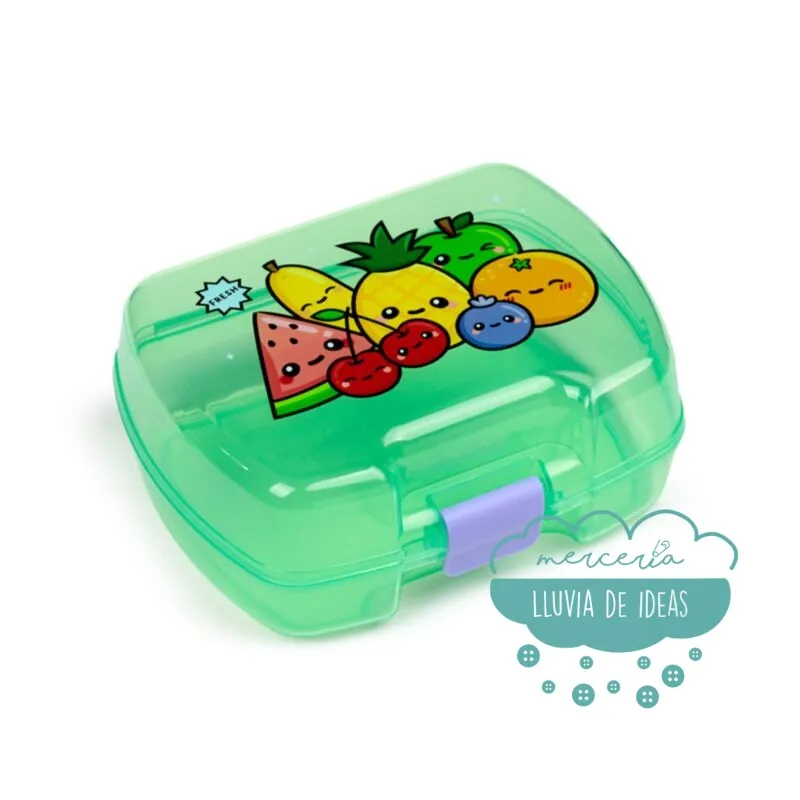 Set de tupper y Botella de Agua Foodiemals