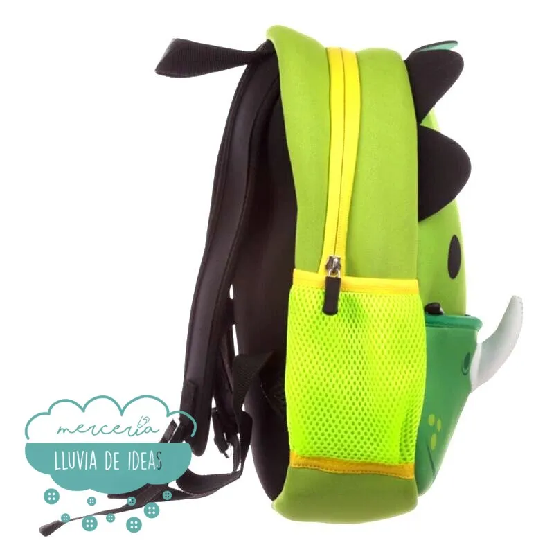 Mochila infantil neopreno Dinosaurio