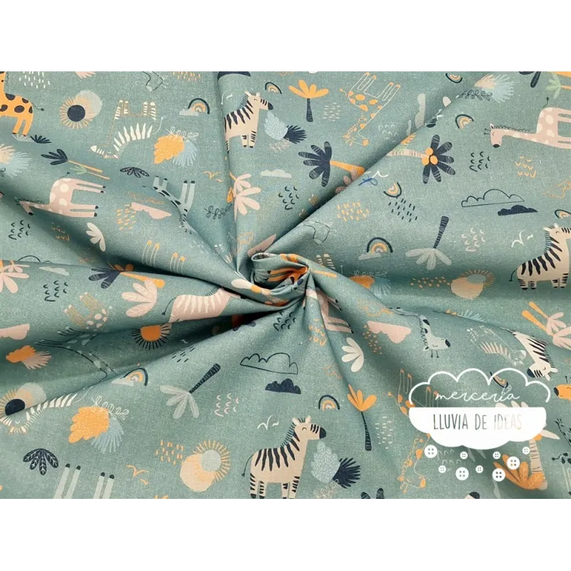 Algodón infantil Jirafas