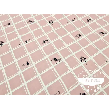 Algodón infantil Perros detectives