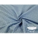 Algodón coordinado Lys Azul