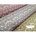 Acolchado reversible Flores y pájaros
