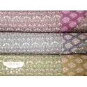 Acolchado reversible Flores y pájaros