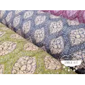 Acolchado reversible Flores y pájaros