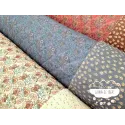 Acolchado reversible Flores y Cachemires